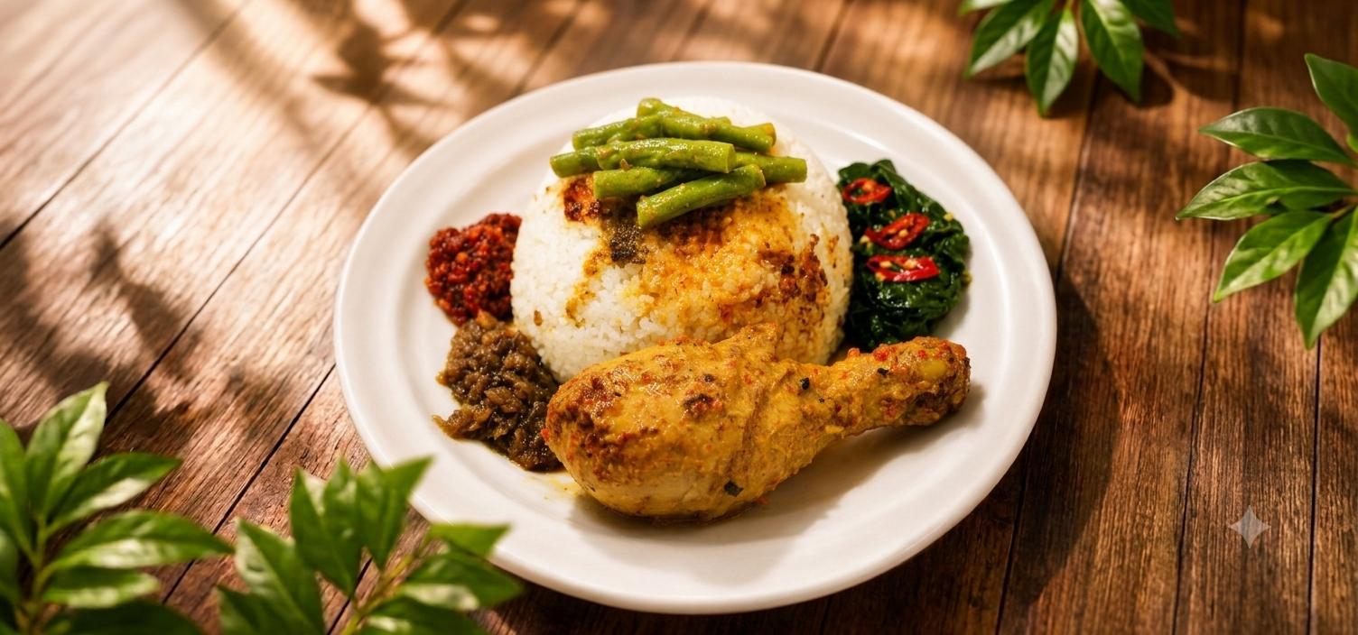 Nasi Padang Gulai Ayam