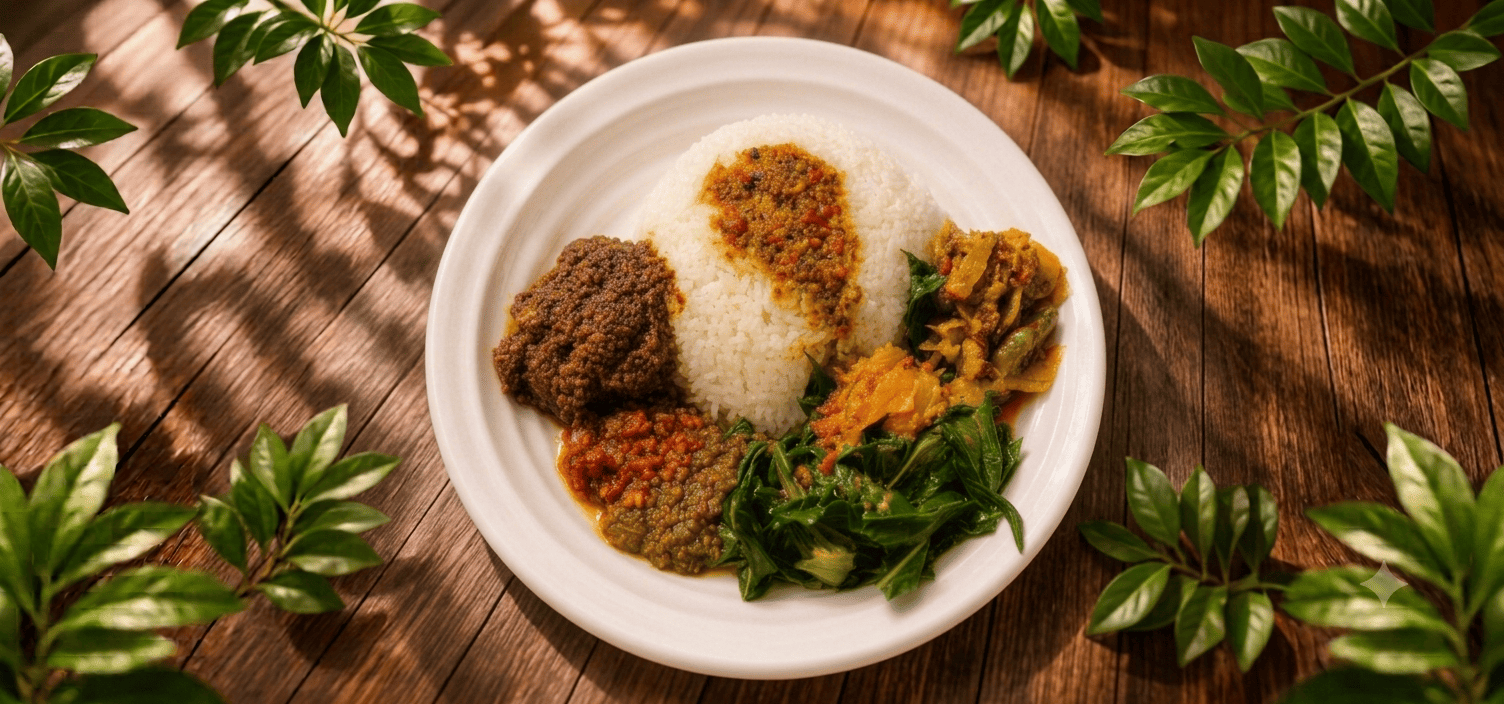 Nasi Padang Rendang Sapi