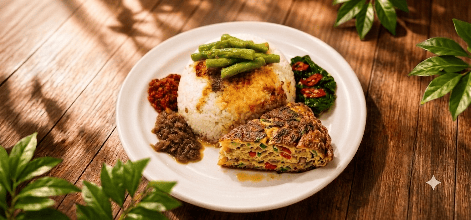 Nasi Padang Telur Barendo
