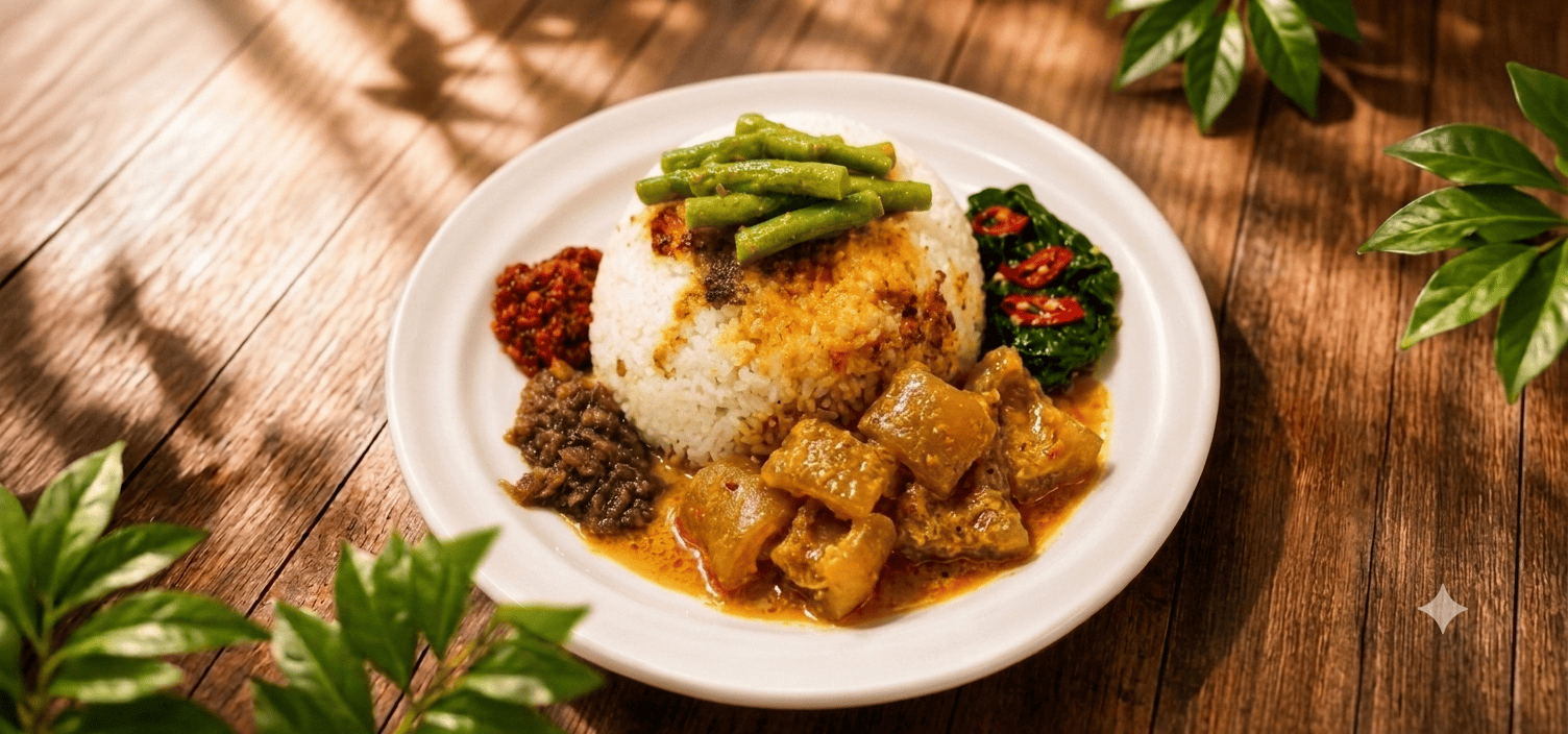 Nasi Padang Kikil