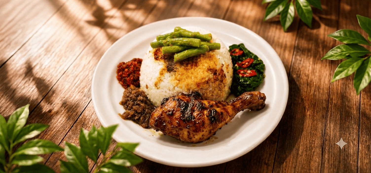 Nasi Padang Ayam Bakar